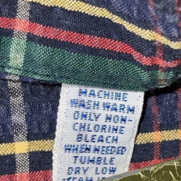 Ralph Lauren Shirt Mens large plaid button Up preppy cotton - Picture 9 of 9